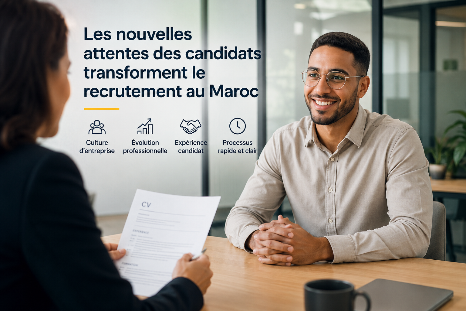Les nouvelles attentes des candidats transforment le recrutement au Maroc
